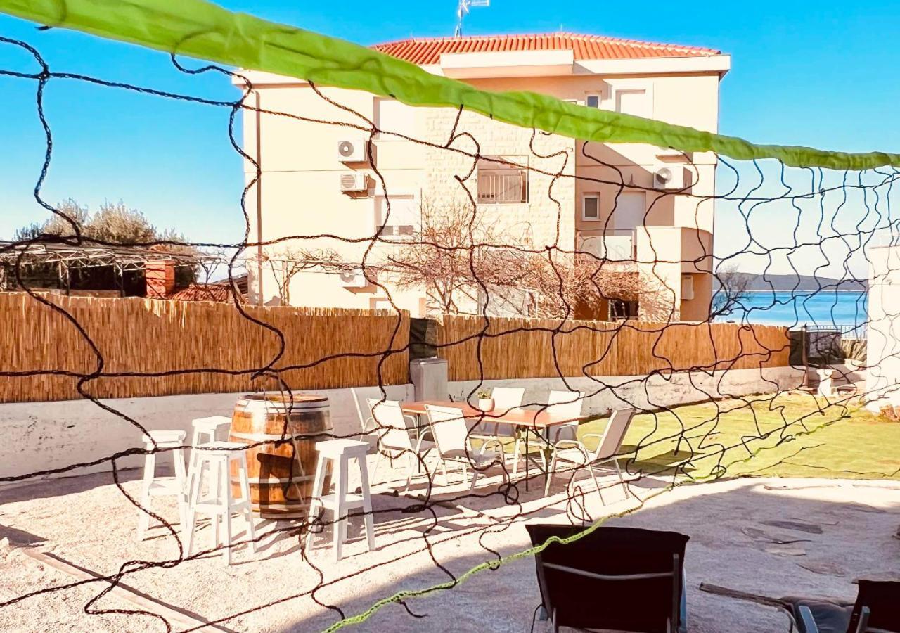 Luxury Beach Apartment W Sunset Sea Views Sibenik Bagian luar foto