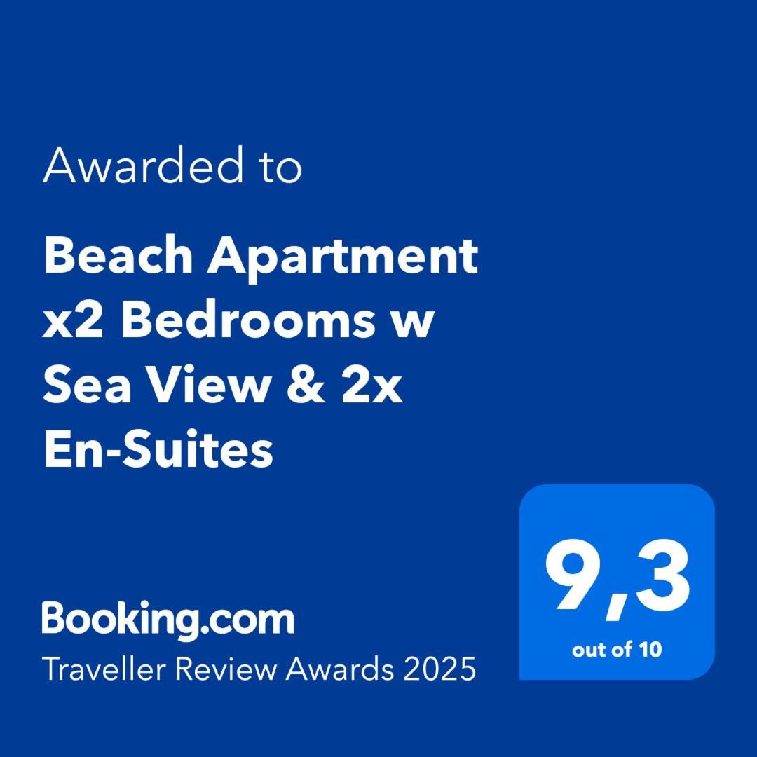 Luxury Beach Apartment W Sunset Sea Views Sibenik Bagian luar foto