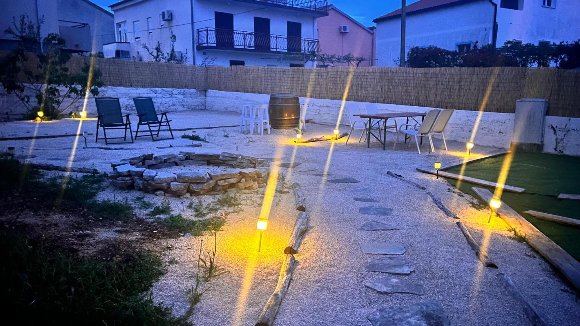 Luxury Beach Apartment W Sunset Sea Views Sibenik Bagian luar foto
